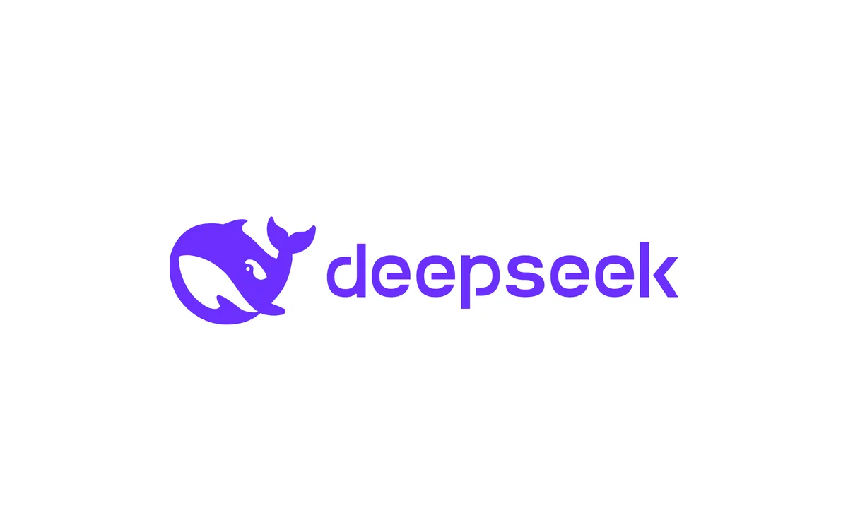 DeepSeek logo. DeepSeek is one of the Chinese AI companies named in the US distillation accusations. (Wikimedia Commons, CC BY 4.0)