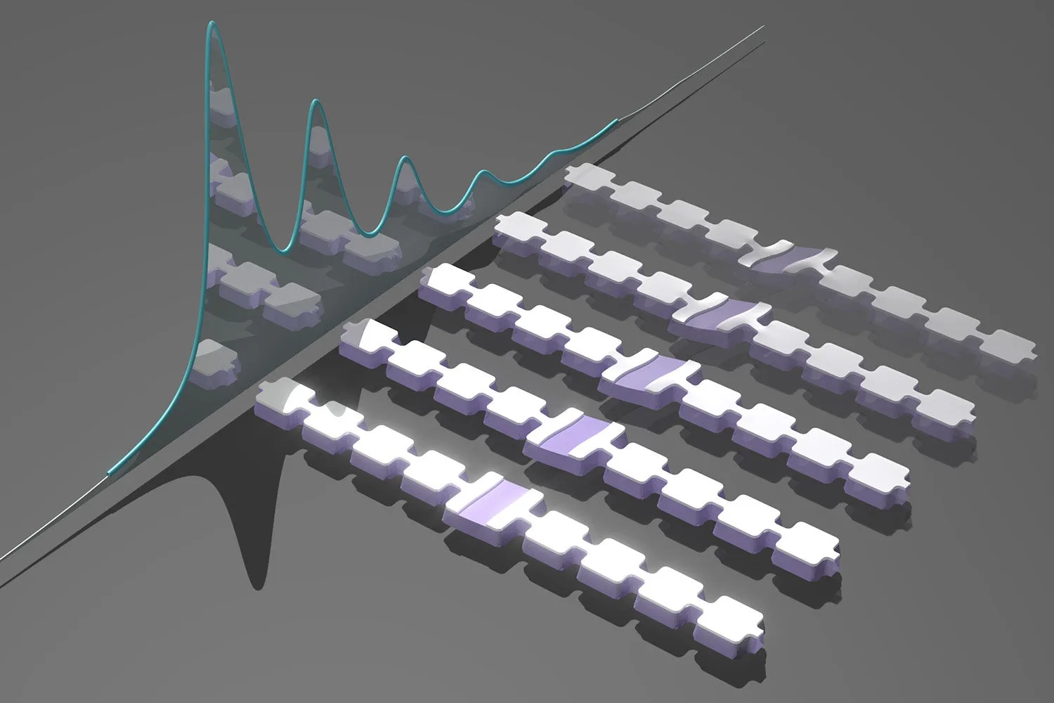 Stanford quantum microphone device, photographed for a 2019 research report