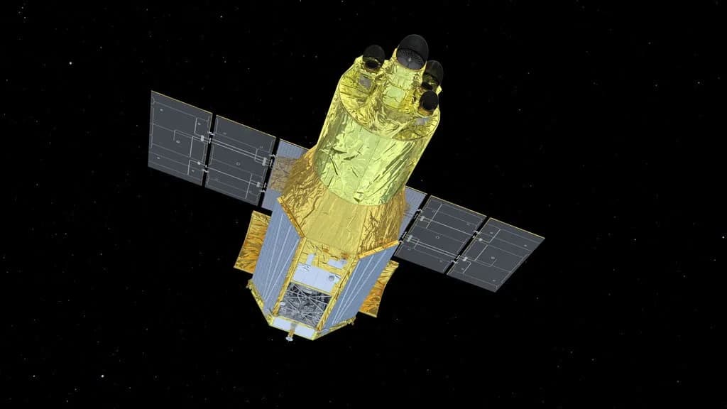 NASA-JAXA visualization of a pulsar gathering material from its companion star