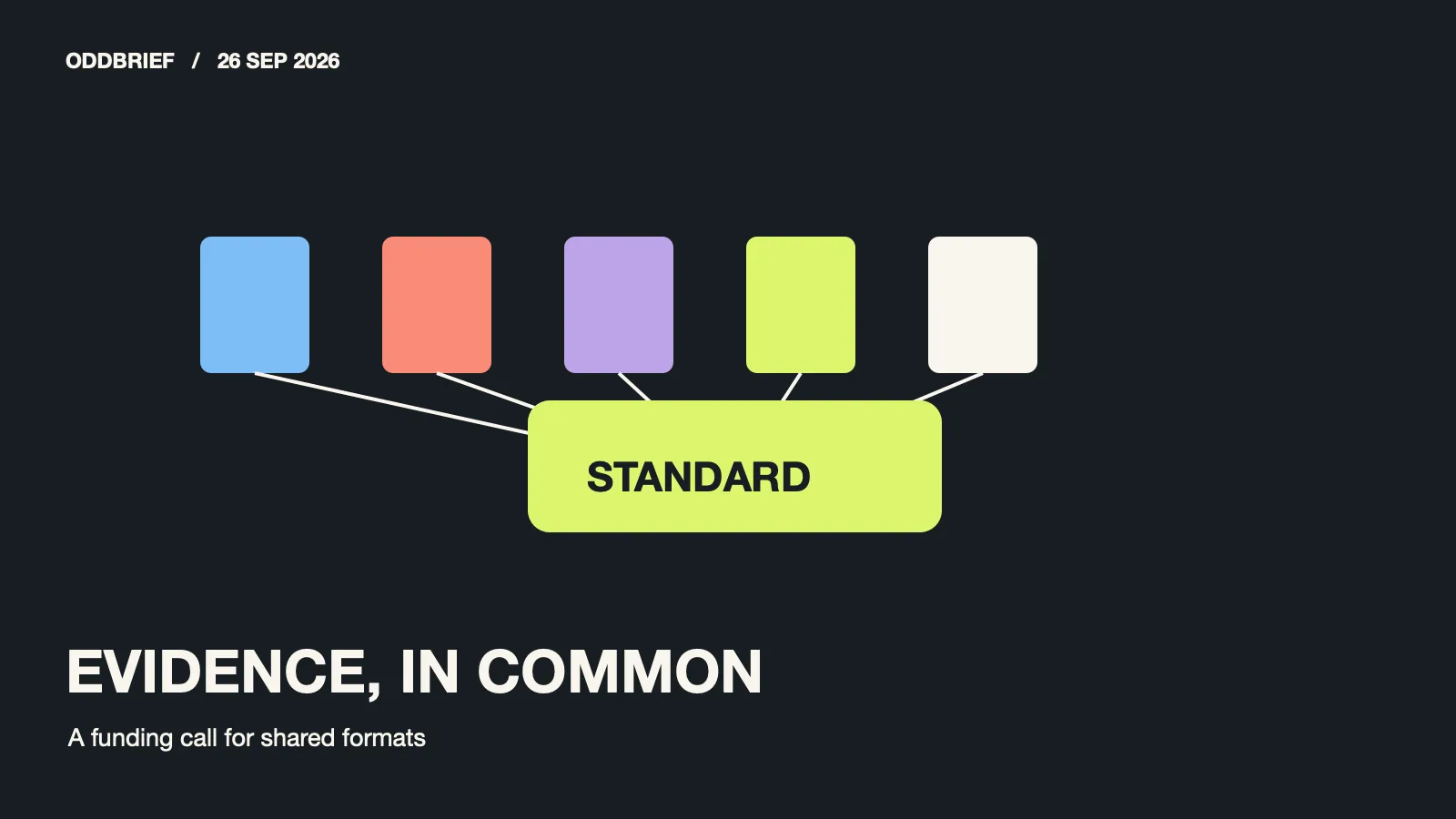 Original editorial diagram showing separate digital evidence files converging into a common format.
